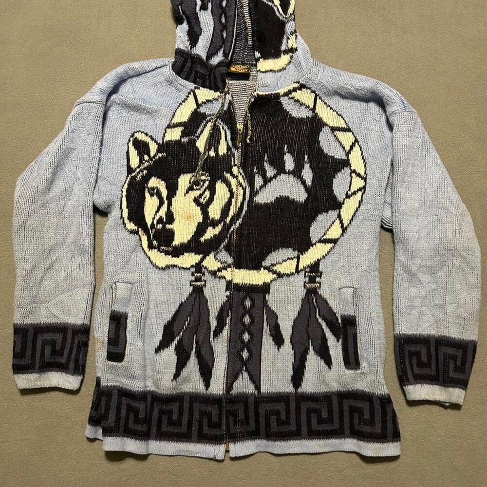 Genesis Men's Blue and Grey Hoodie